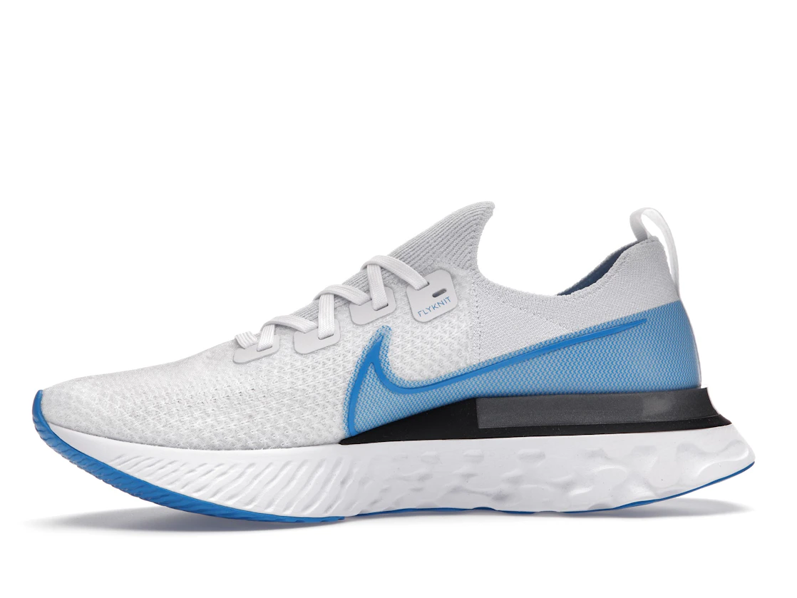 Vue 18 de Nike React Infinity Run Flyknit True White