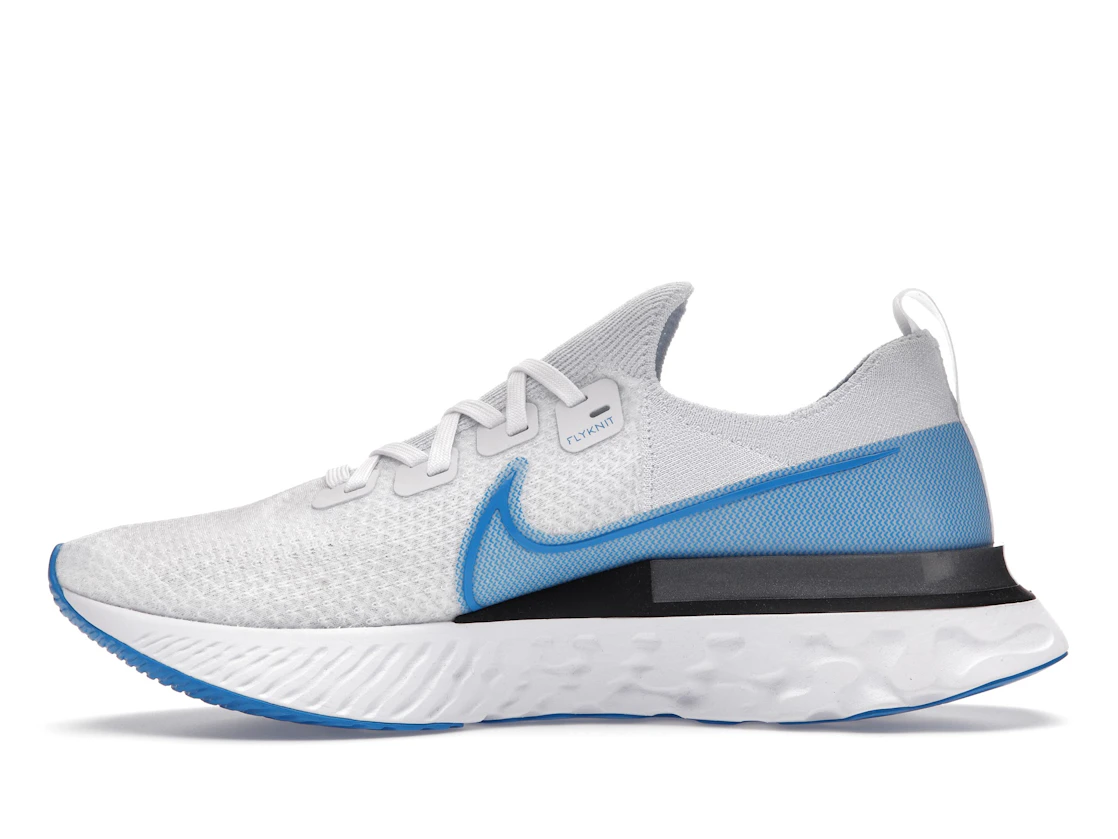 Vue 19 de Nike React Infinity Run Flyknit True White