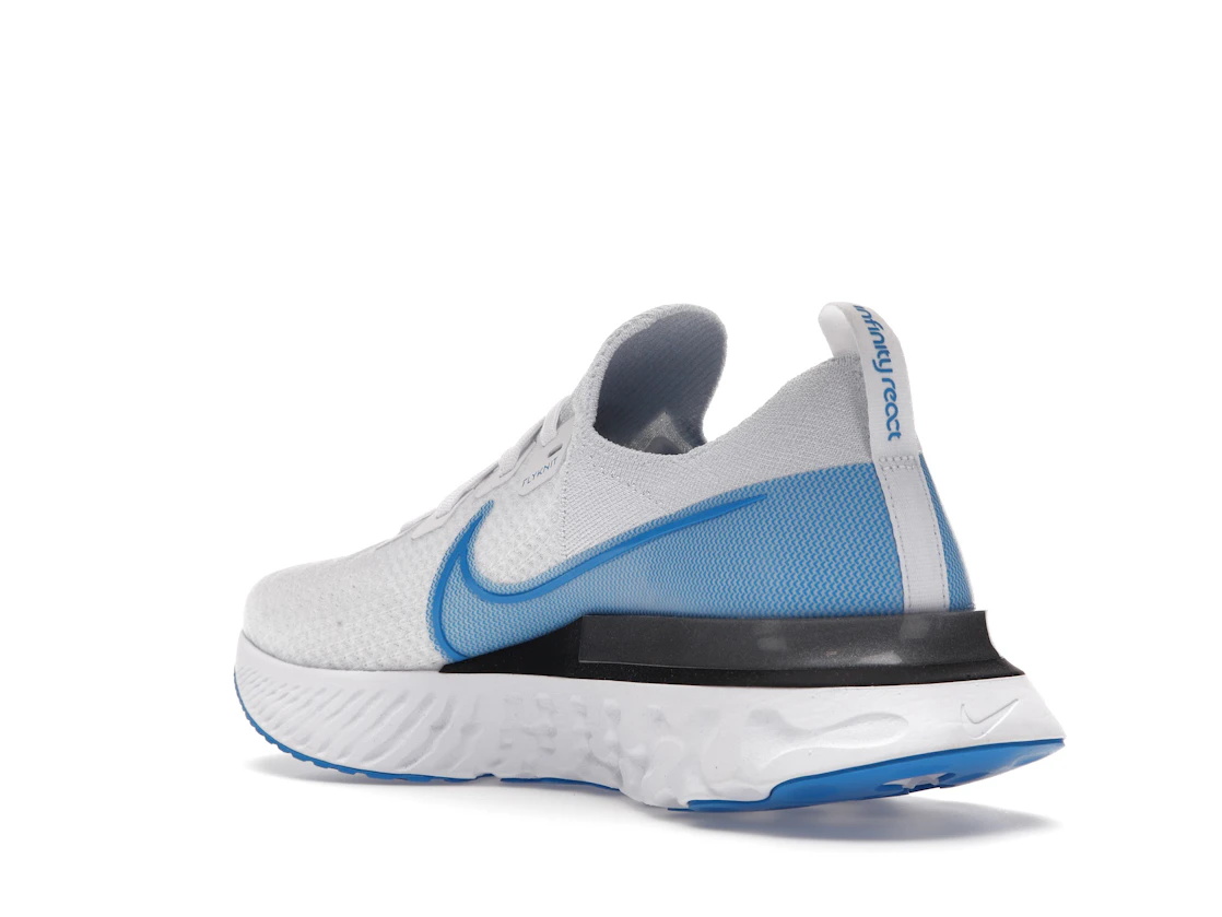 Vue 24 de Nike React Infinity Run Flyknit True White