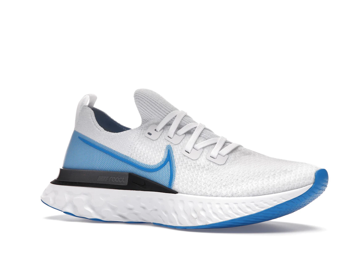 Vue 4 de Nike React Infinity Run Flyknit True White