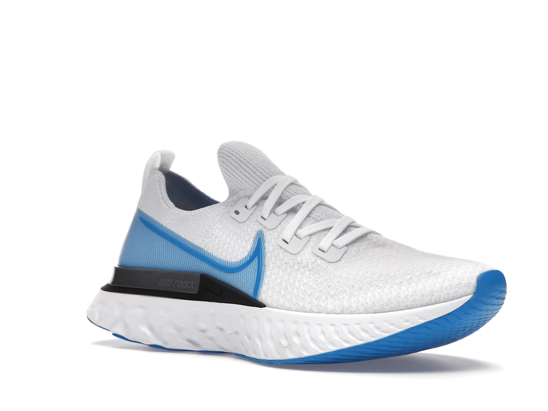 Vue 5 de Nike React Infinity Run Flyknit True White