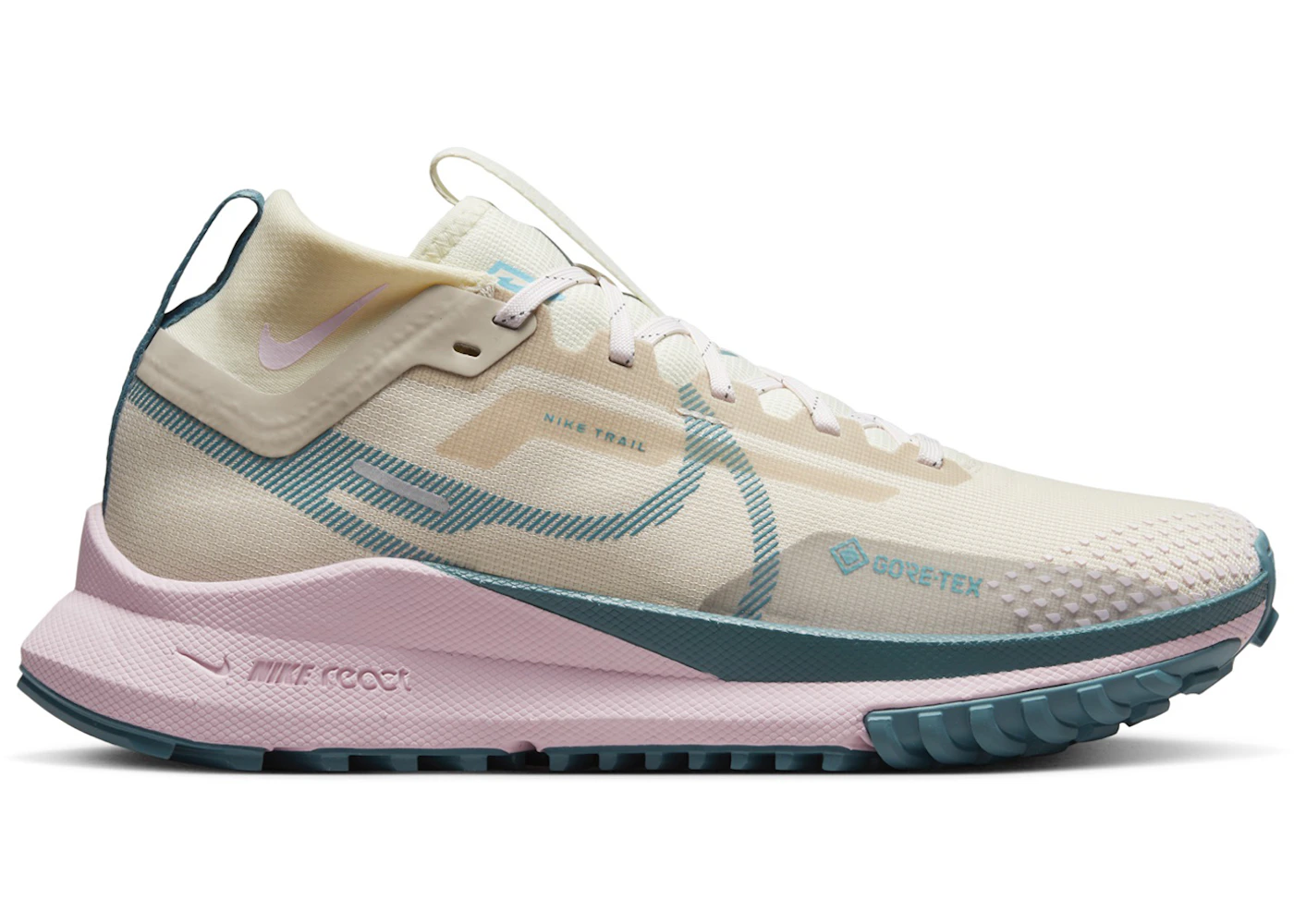 Nike React Pegasus Trail 4 Gore-Tex Sanddrift Pearl Pink 