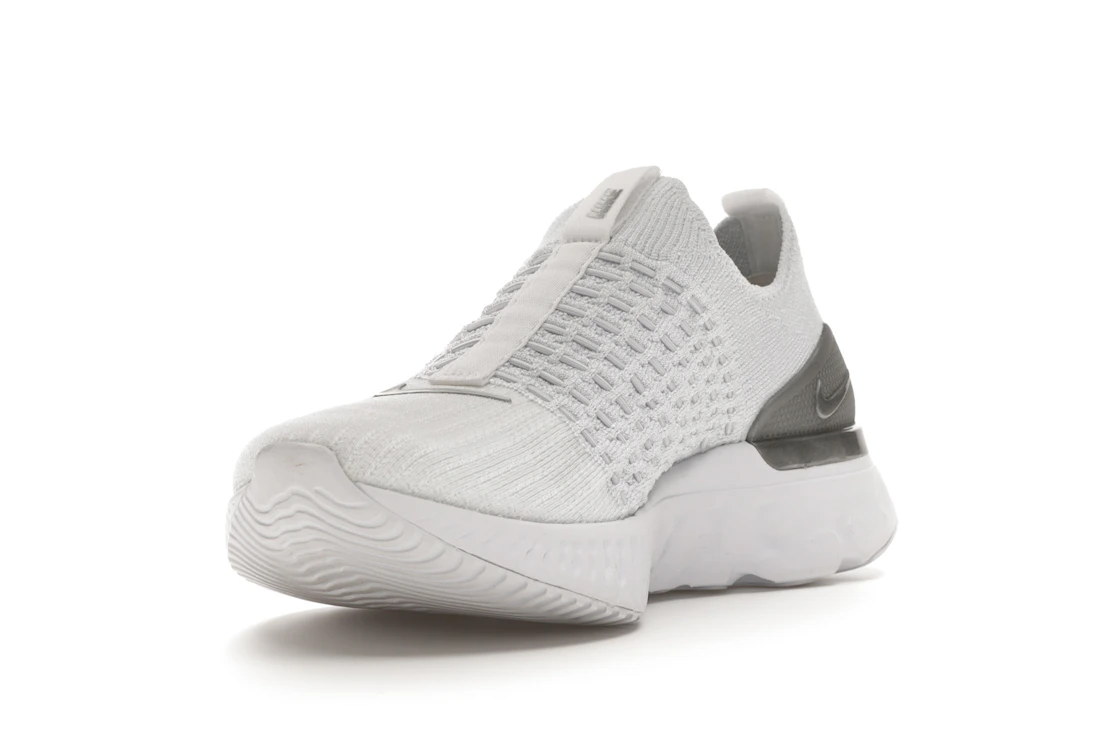 Vue 13 de Nike React Phantom Run Flyknit 2 White Pure Platinum 