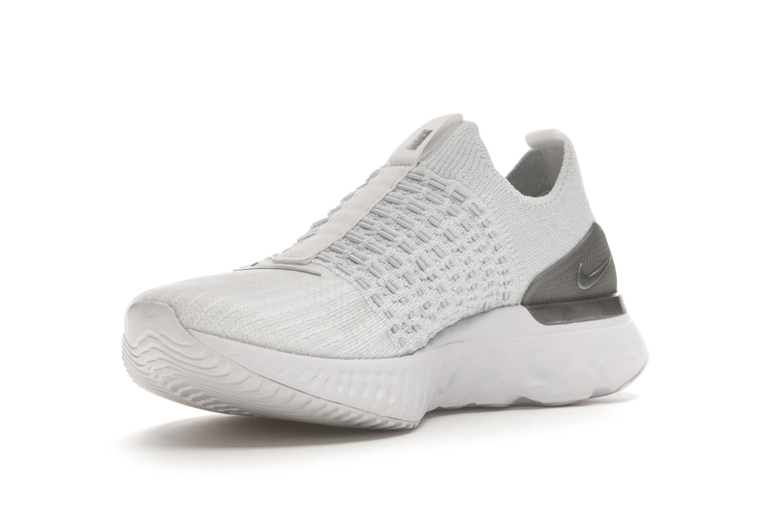 Vue 14 de Nike React Phantom Run Flyknit 2 White Pure Platinum 
