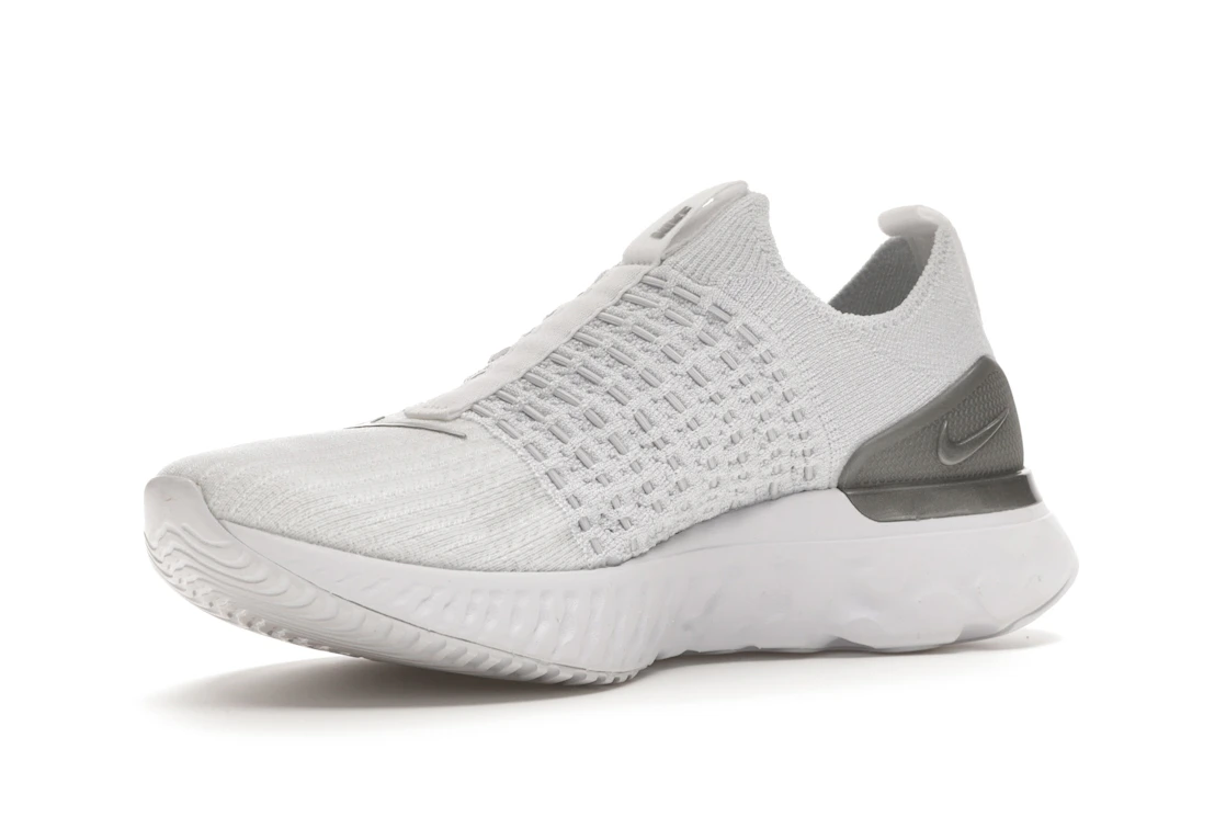 Vue 15 de Nike React Phantom Run Flyknit 2 White Pure Platinum 