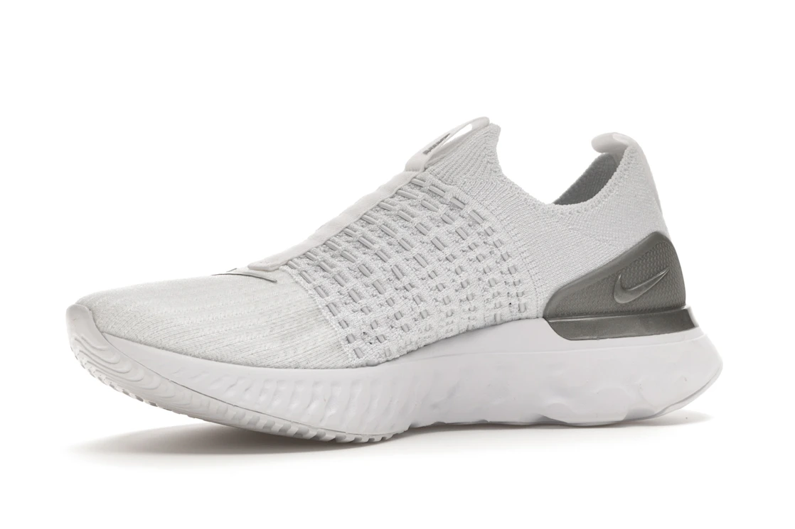 Vue 16 de Nike React Phantom Run Flyknit 2 White Pure Platinum 