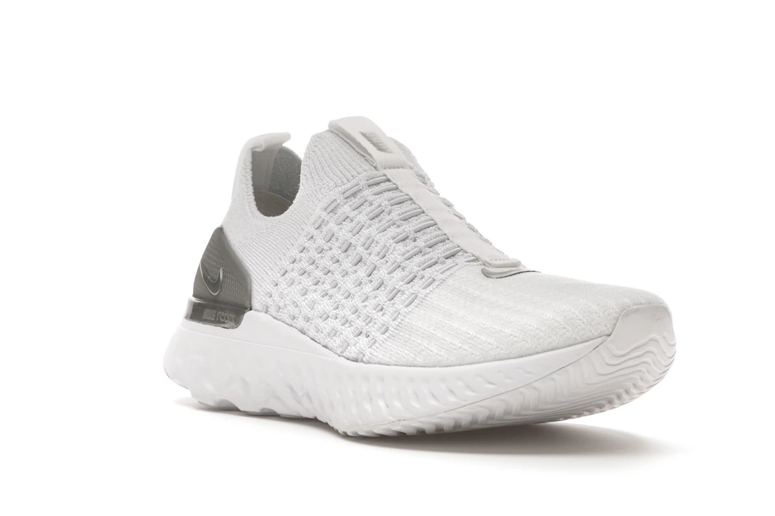 Vue 6 de Nike React Phantom Run Flyknit 2 White Pure Platinum 