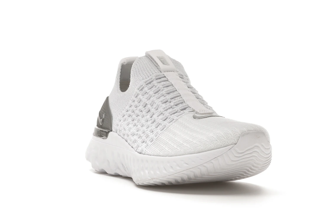 Vue 7 de Nike React Phantom Run Flyknit 2 White Pure Platinum 
