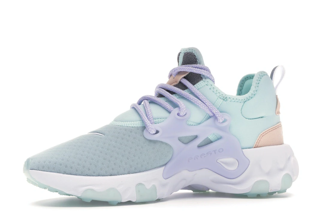 Vue 17 de Nike React Presto Teal Tint Oxygen Purple 