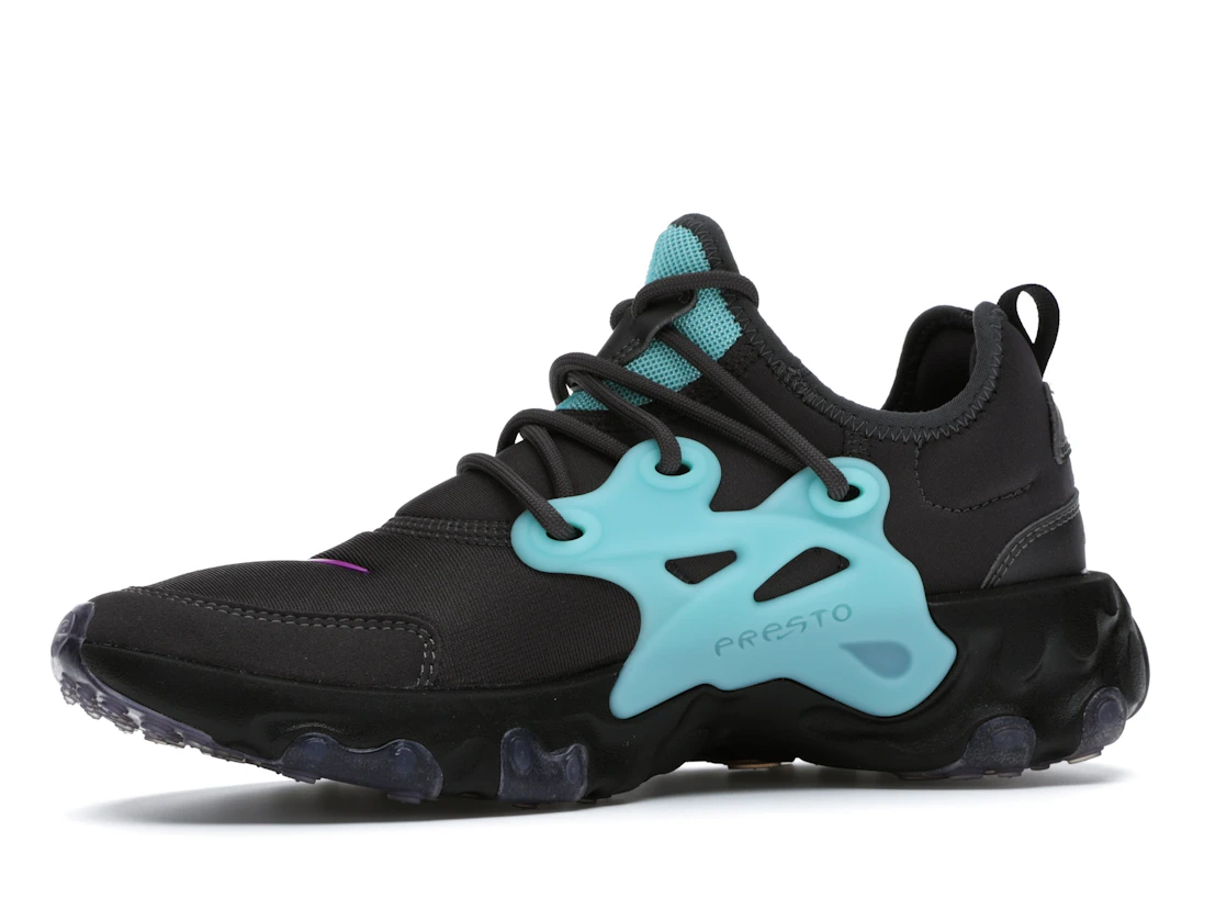 Vue 17 de Nike React Presto Thunder Grey (GS)