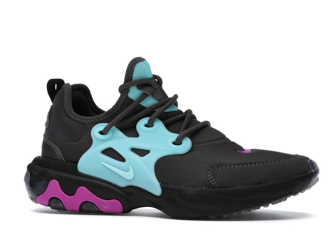 Vue 3 de Nike React Presto Thunder Grey (GS)