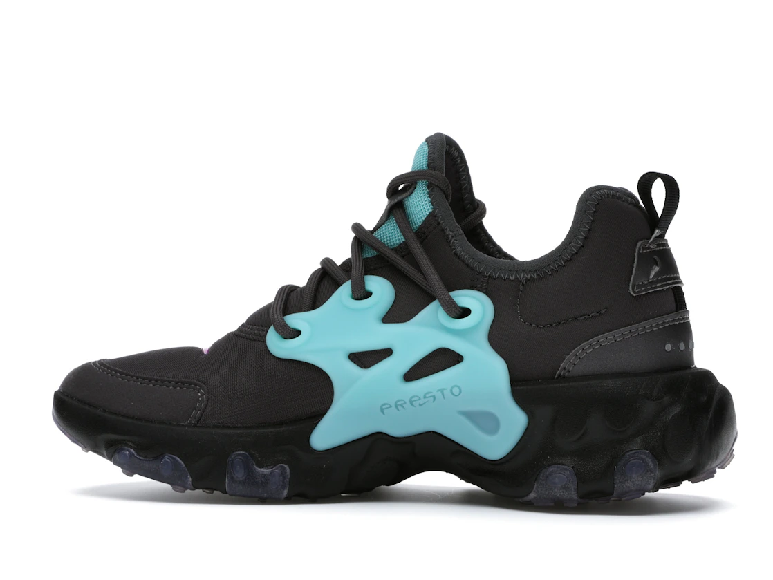 Vue 21 de Nike React Presto Thunder Grey (GS)