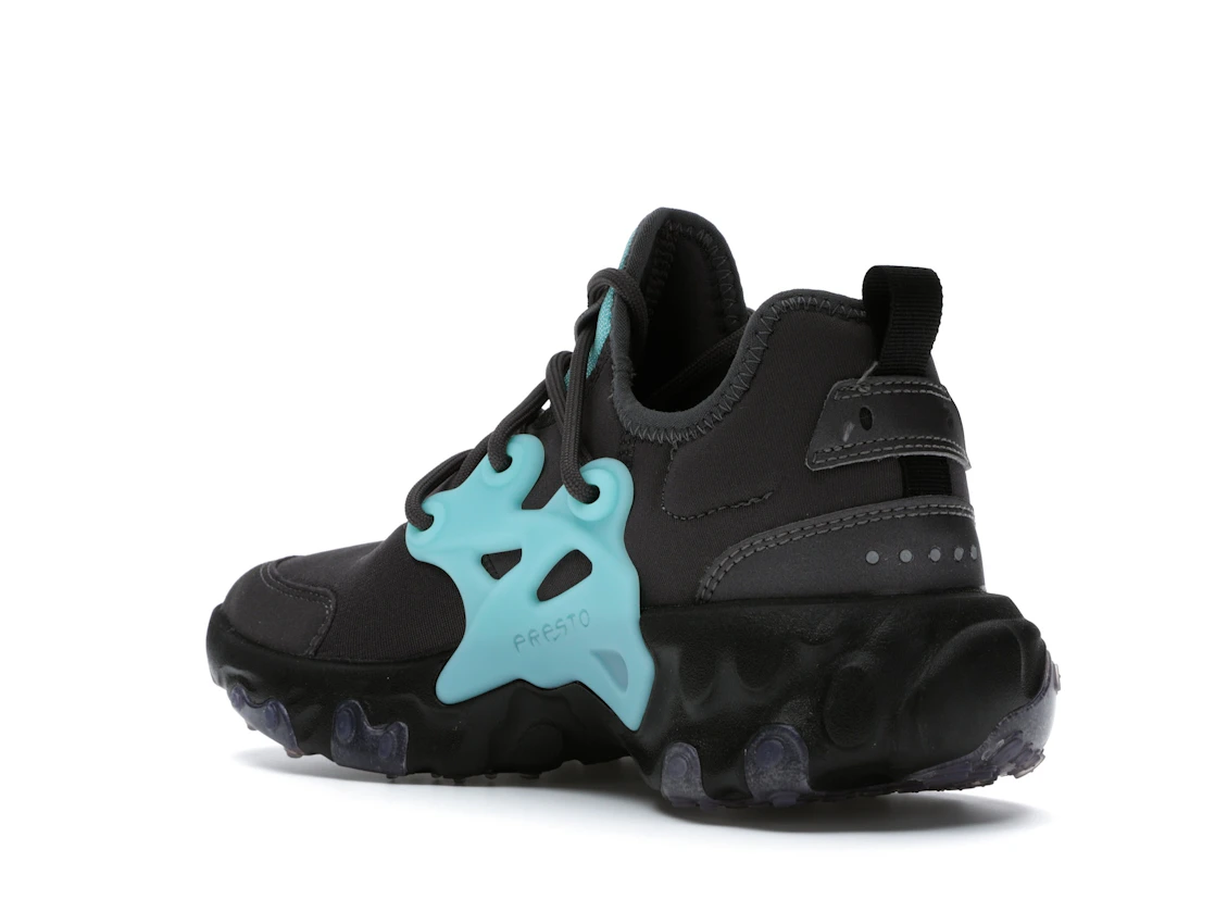 Vue 24 de Nike React Presto Thunder Grey (GS)