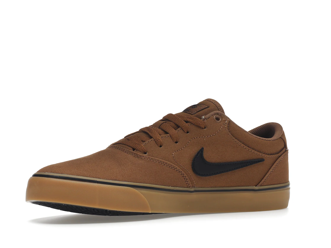 Vue 16 de Nike SB Chron 2 Canvas Ale Brown Gum