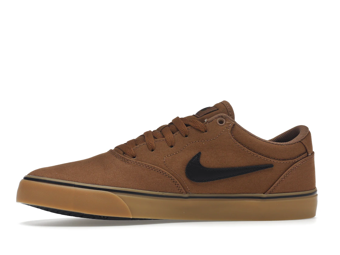 Vue 18 de Nike SB Chron 2 Canvas Ale Brown Gum