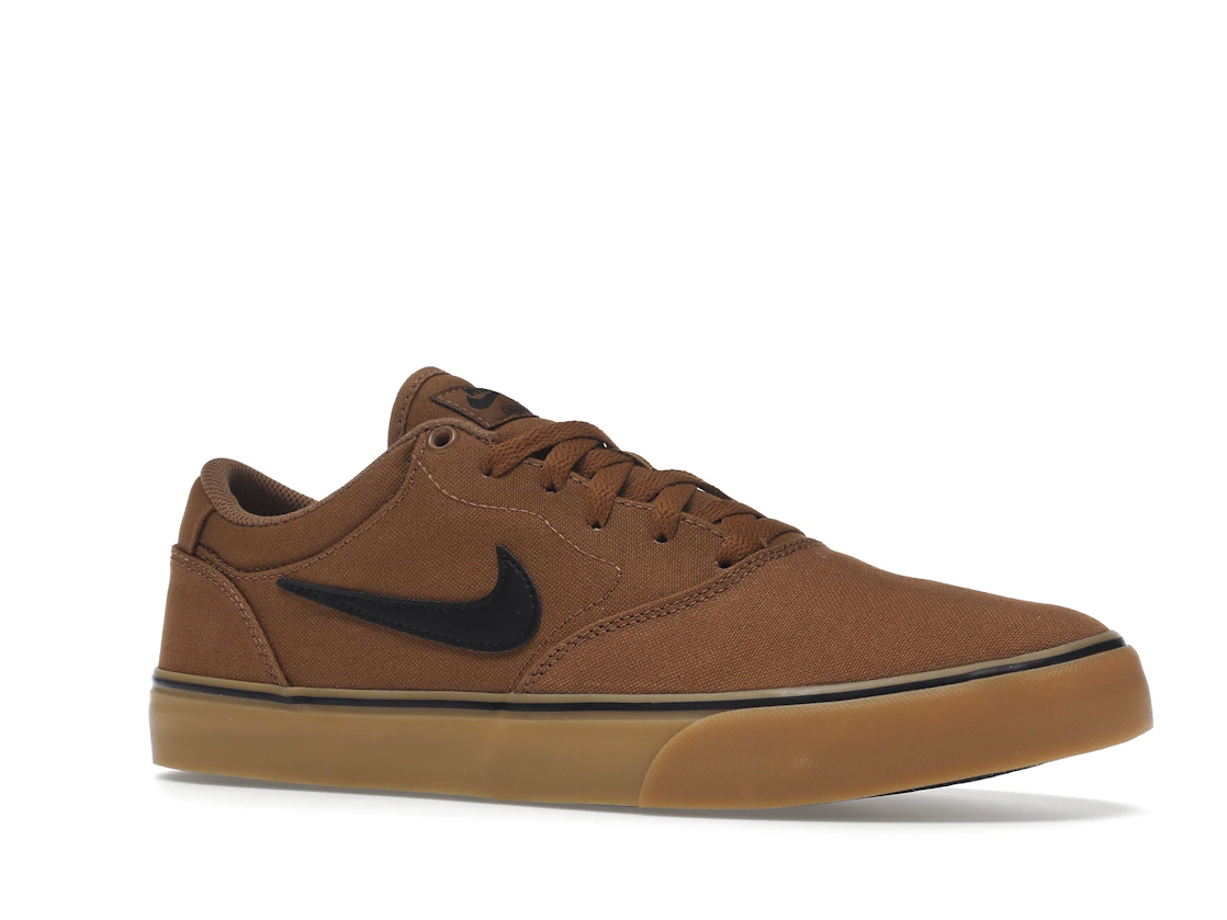 Vue 4 de Nike SB Chron 2 Canvas Ale Brown Gum