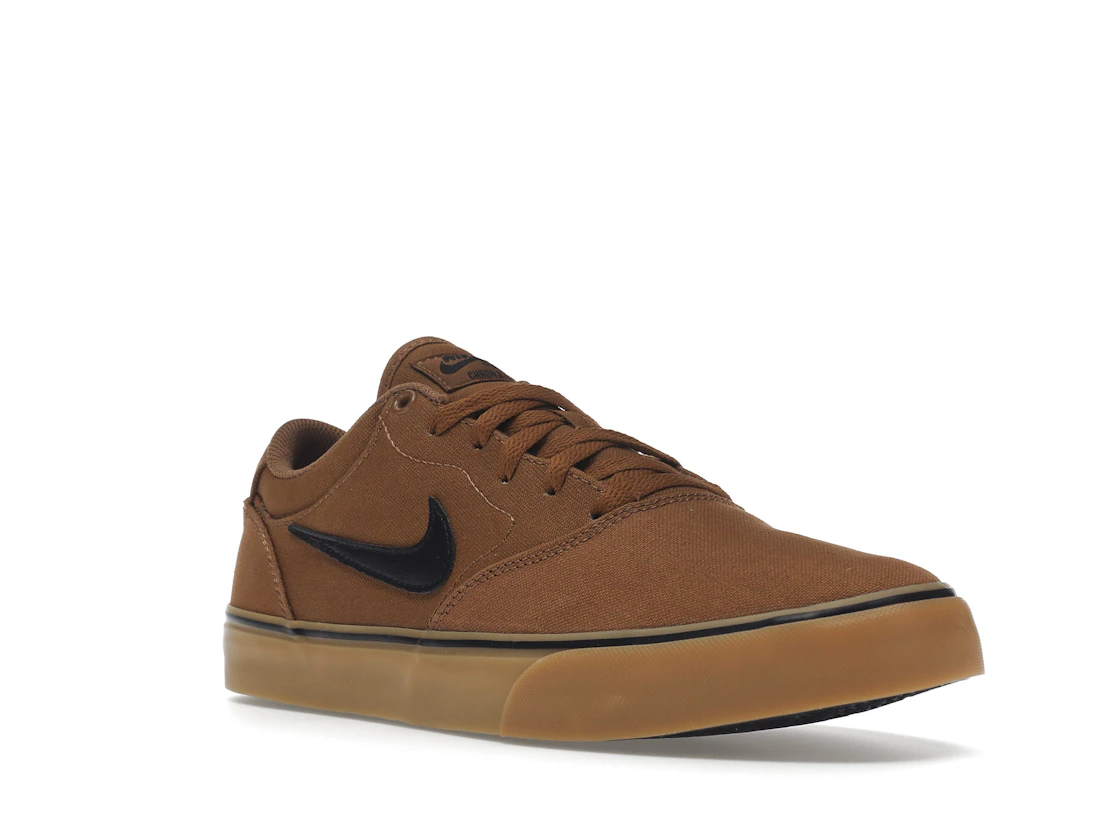 Vue 6 de Nike SB Chron 2 Canvas Ale Brown Gum
