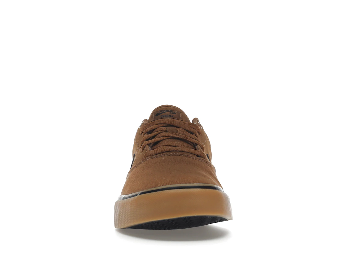 Vue 10 de Nike SB Chron 2 Canvas Ale Brown Gum