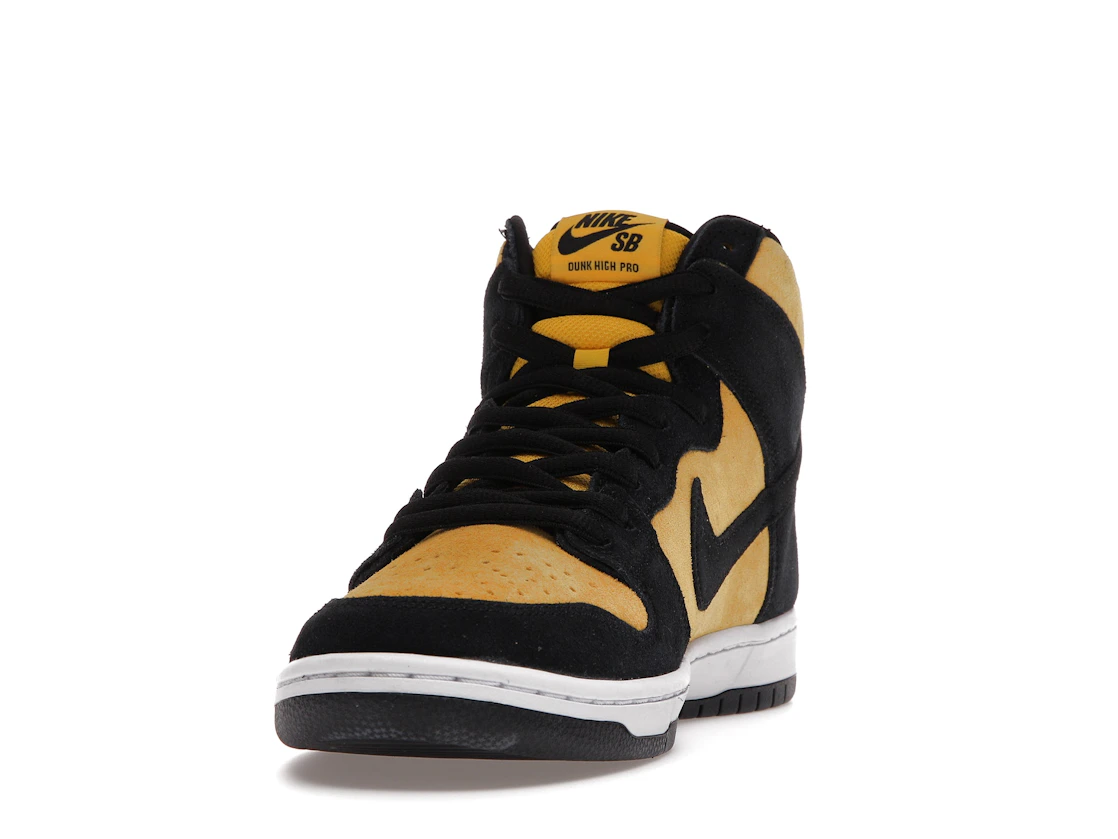 Vue 12 de Nike SB Dunk High Pro Reverse Goldenrod