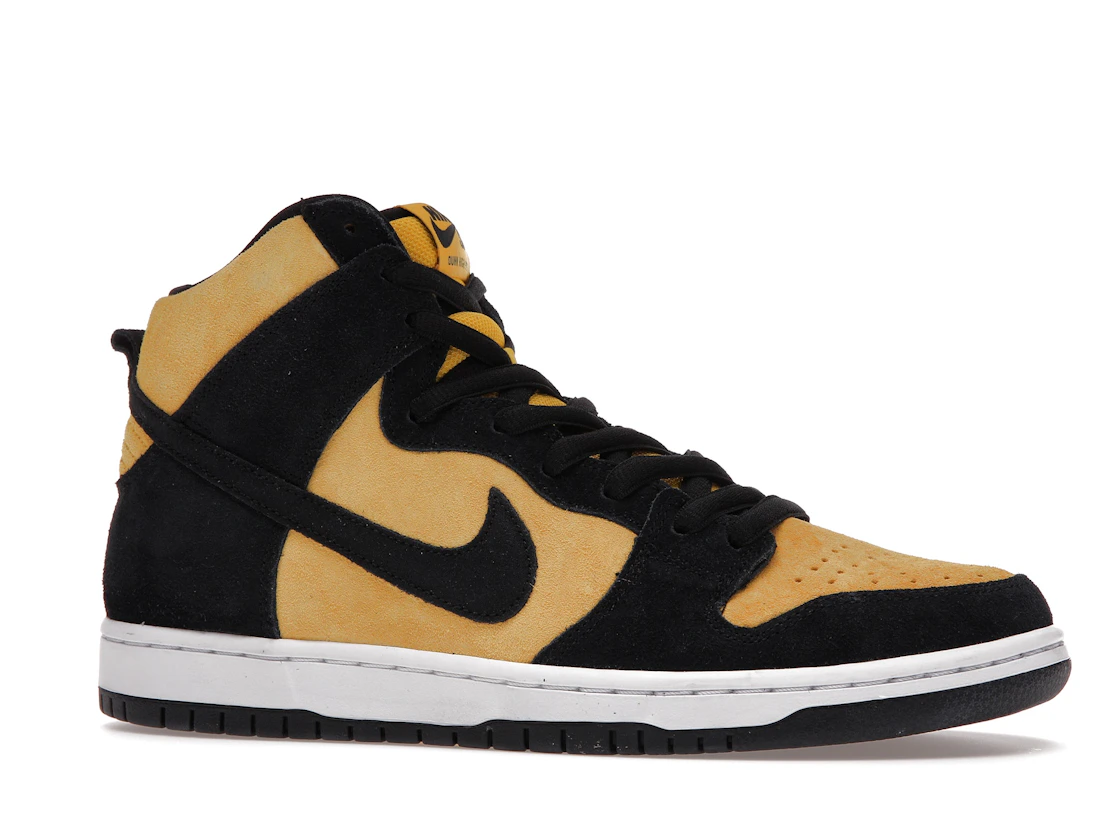 Vue 3 de Nike SB Dunk High Pro Reverse Goldenrod