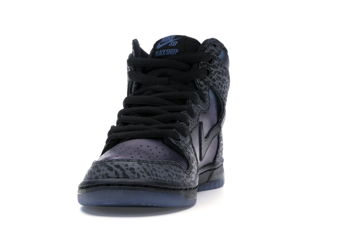 Vue 12 de Nike SB Dunk High Black Sheep Hornet (Special Packaging)