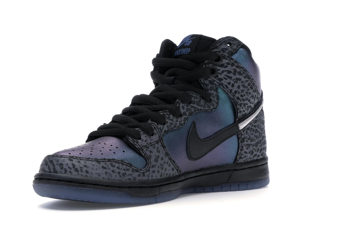 Vue 15 de Nike SB Dunk High Black Sheep Hornet (Special Packaging)