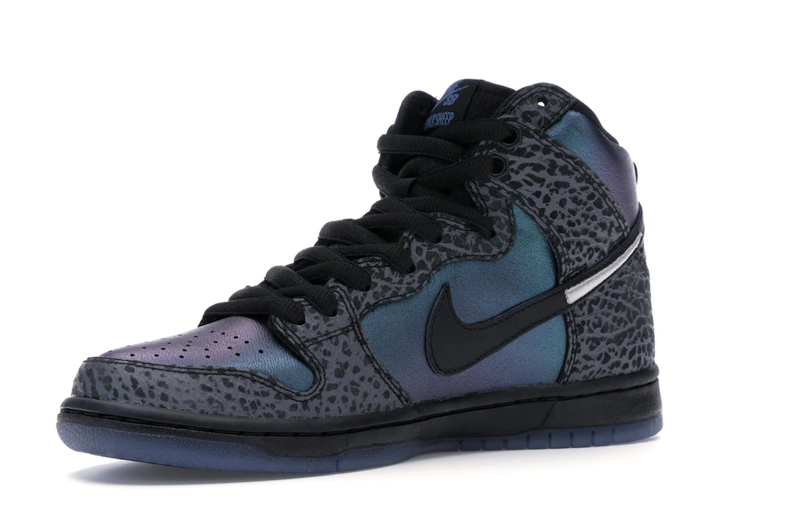 Vue 16 de Nike SB Dunk High Black Sheep Hornet (Special Packaging)