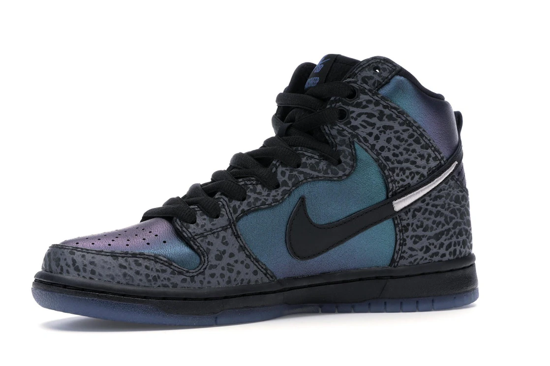 Vue 17 de Nike SB Dunk High Black Sheep Hornet (Special Packaging)