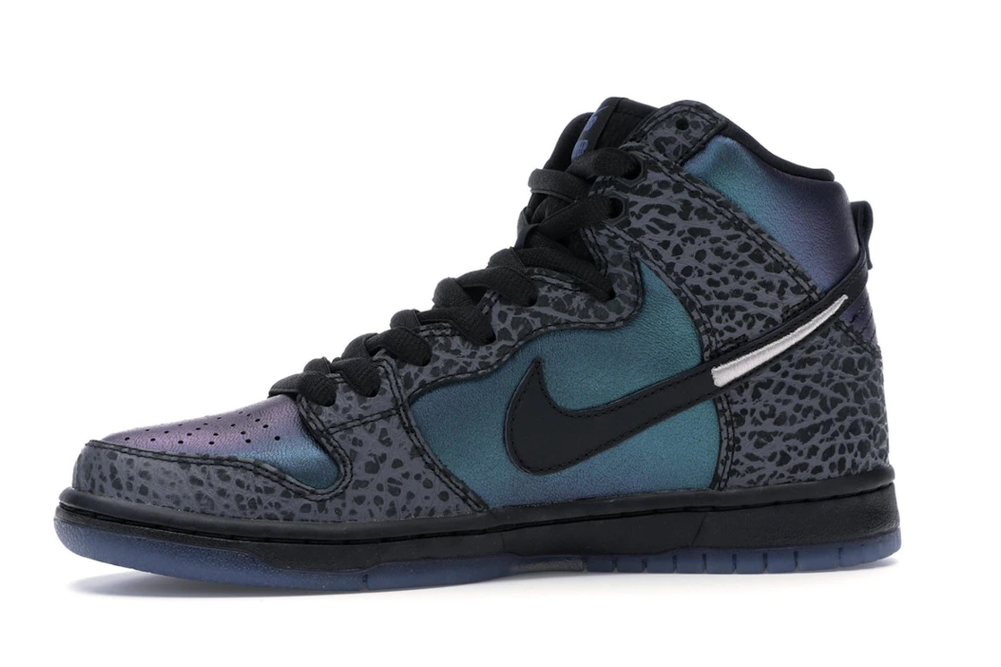 Vue 18 de Nike SB Dunk High Black Sheep Hornet (Special Packaging)