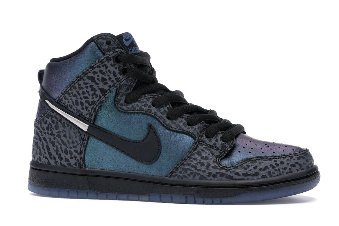 Vue 3 de Nike SB Dunk High Black Sheep Hornet (Special Packaging)