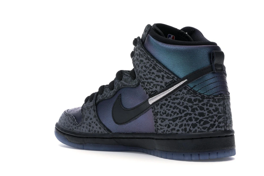 Vue 24 de Nike SB Dunk High Black Sheep Hornet (Special Packaging)