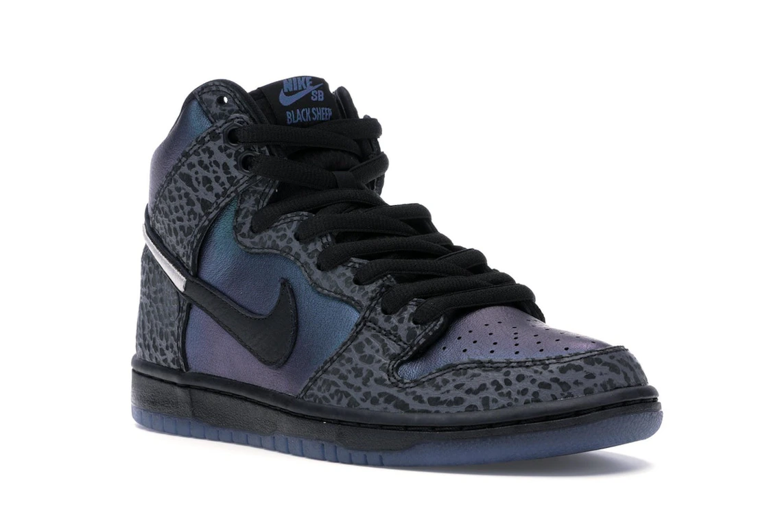 Vue 6 de Nike SB Dunk High Black Sheep Hornet (Special Packaging)