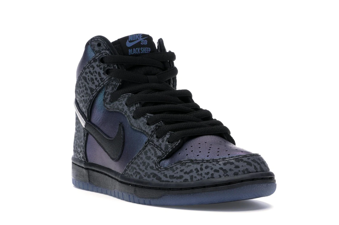 Vue 7 de Nike SB Dunk High Black Sheep Hornet (Special Packaging)