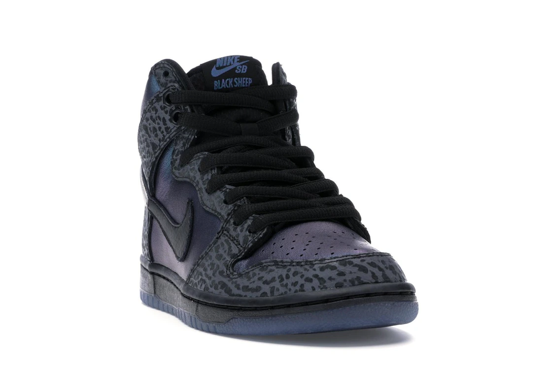 Vue 8 de Nike SB Dunk High Black Sheep Hornet (Special Packaging)