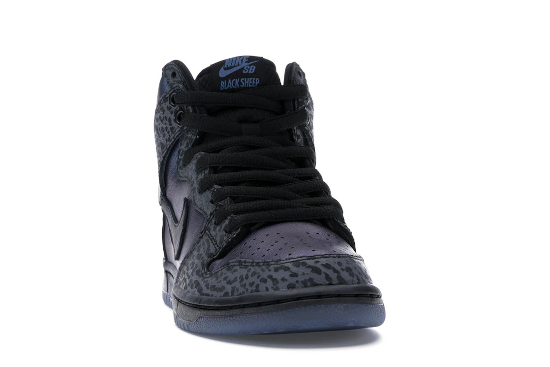 Vue 9 de Nike SB Dunk High Black Sheep Hornet (Special Packaging)