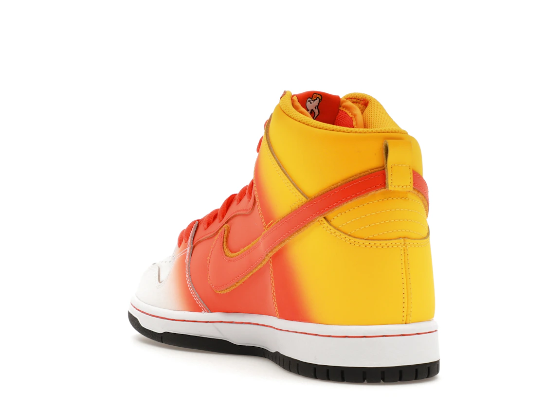Vue 25 de Nike SB Dunk High Sweet Tooth Candy Corn