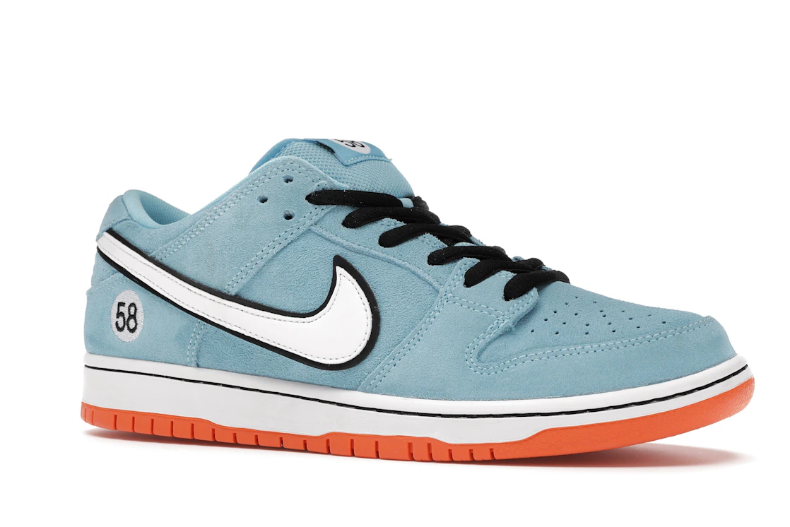 Vue 4 de Nike SB Dunk Low Club 58 Gulf