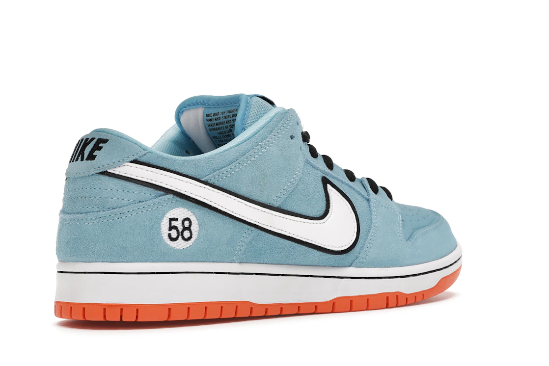 Vue 33 de Nike SB Dunk Low Club 58 Gulf