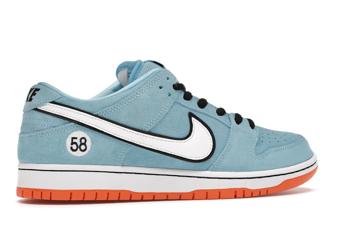 Vue 35 de Nike SB Dunk Low Club 58 Gulf