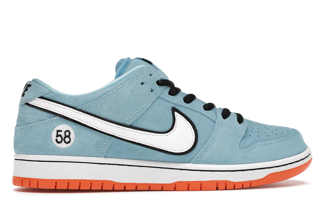 Vue 36 de Nike SB Dunk Low Club 58 Gulf