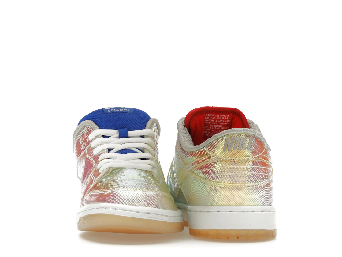 Vue 27 de Nike SB Dunk Low Concepts Holy Grail (Cement Box)