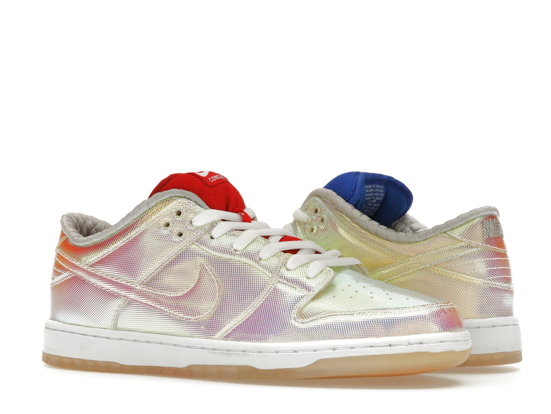 Vue 4 de Nike SB Dunk Low Concepts Holy Grail (Cement Box)