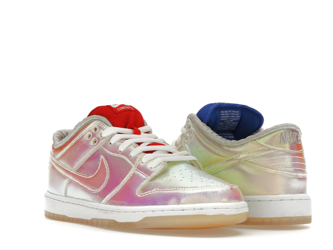 Vue 6 de Nike SB Dunk Low Concepts Holy Grail (Cement Box)