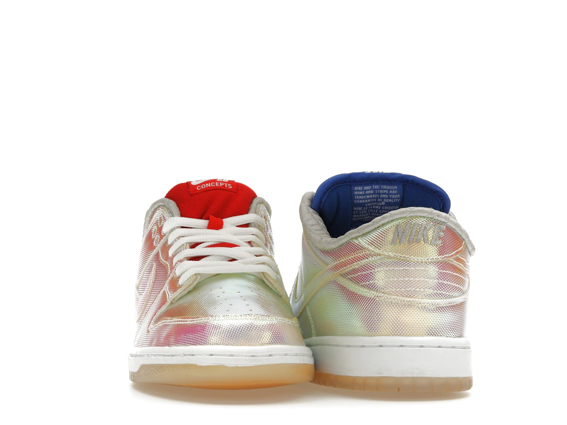 Vue 9 de Nike SB Dunk Low Concepts Holy Grail (Cement Box)