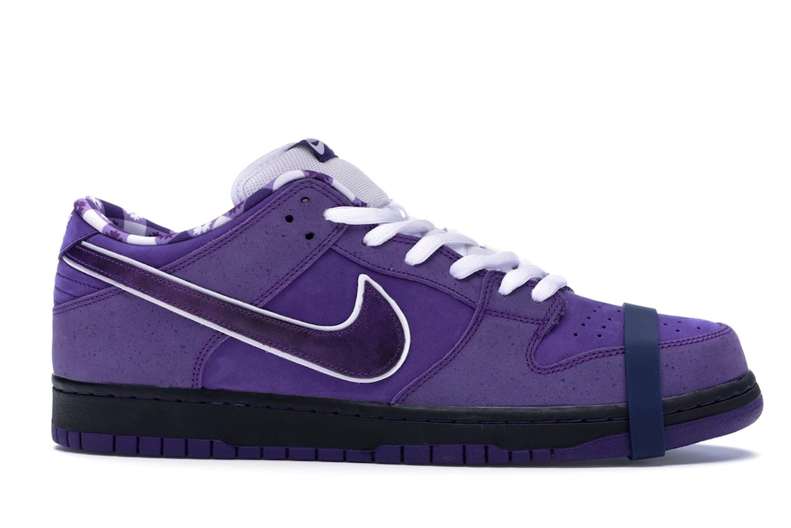 Vue 2 de Nike SB Dunk Low Concepts Purple Lobster (Special Box)