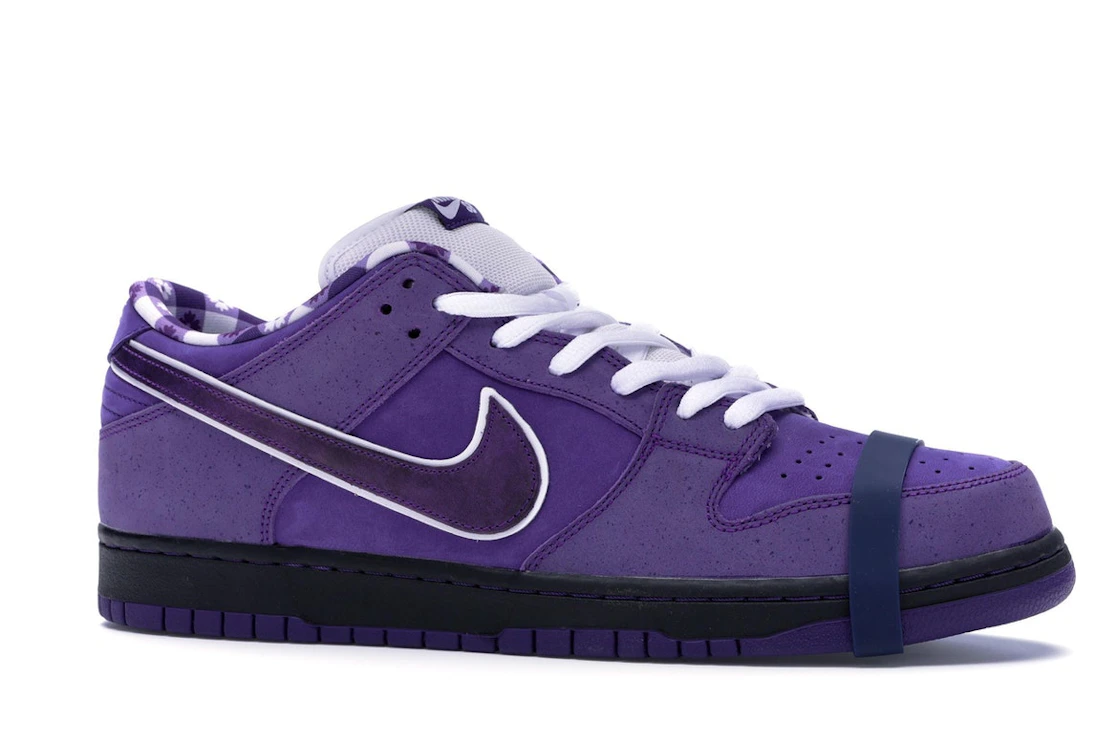 Vue 3 de Nike SB Dunk Low Concepts Purple Lobster (Special Box)