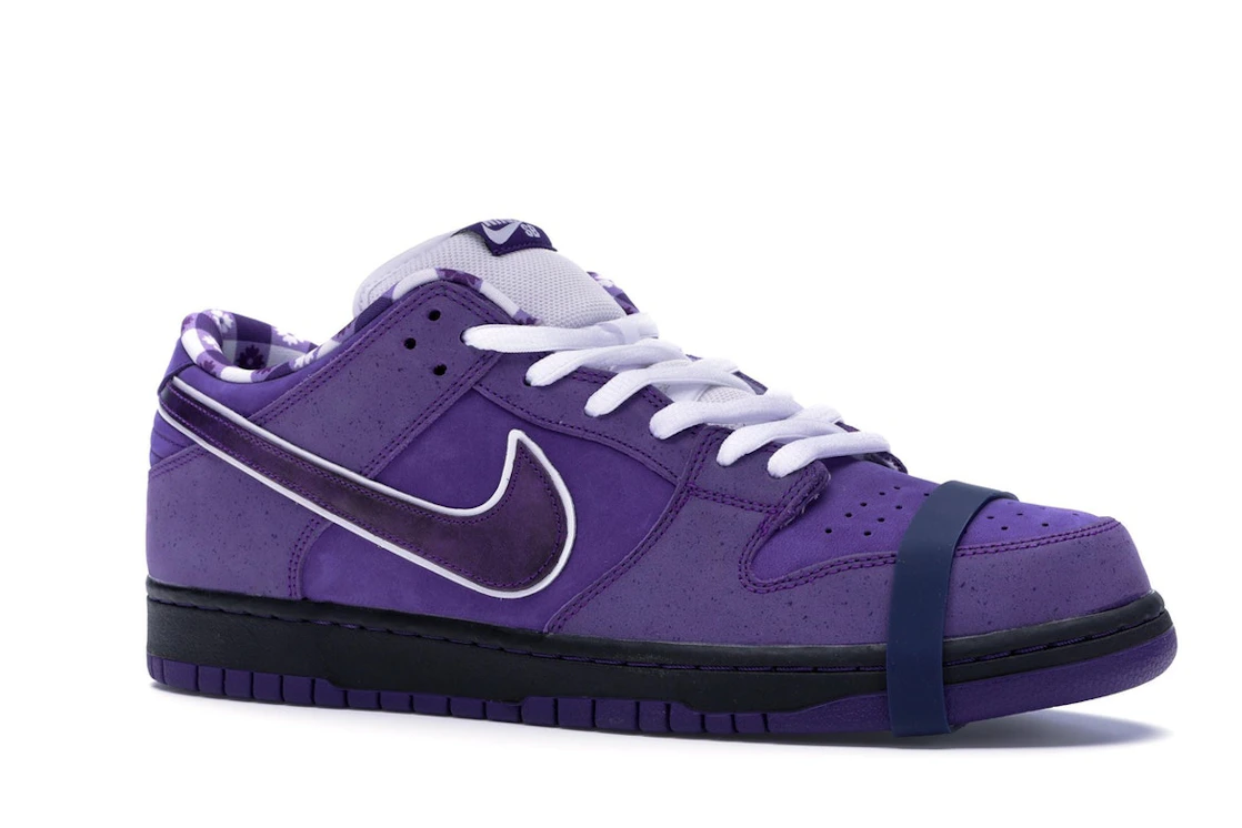 Vue 4 de Nike SB Dunk Low Concepts Purple Lobster (Special Box)