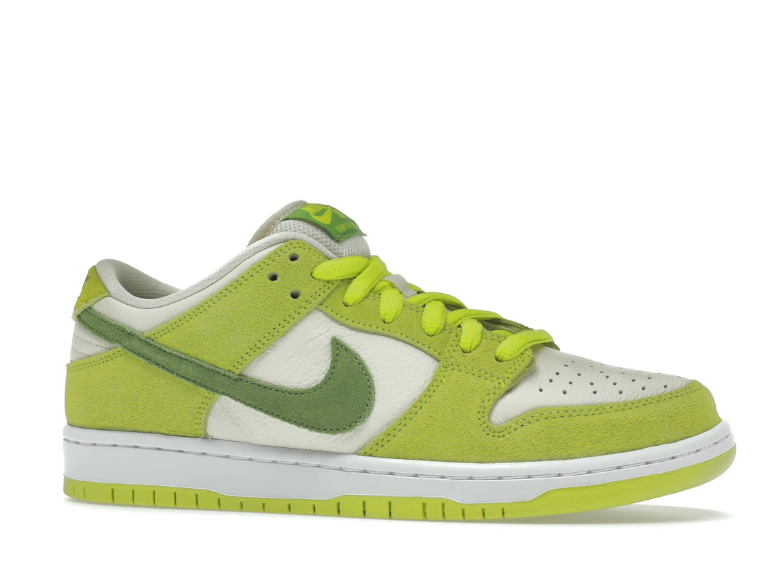 Vue 3 de Nike SB Dunk Low Green Apple
