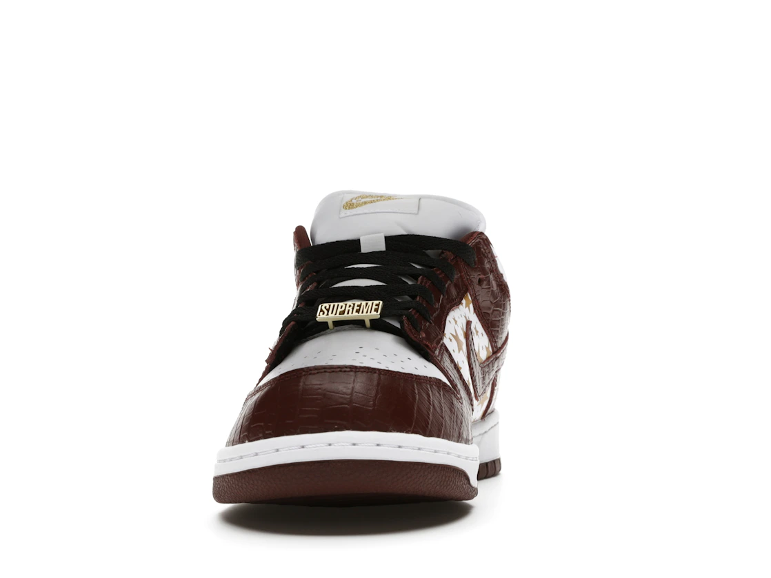 Vue 11 de Nike SB Dunk Low Supreme Stars Barkroot Brown (2021)
