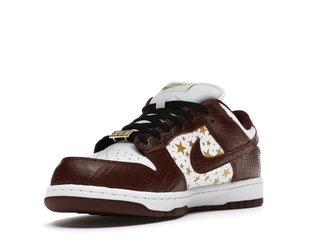 Vue 14 de Nike SB Dunk Low Supreme Stars Barkroot Brown (2021)